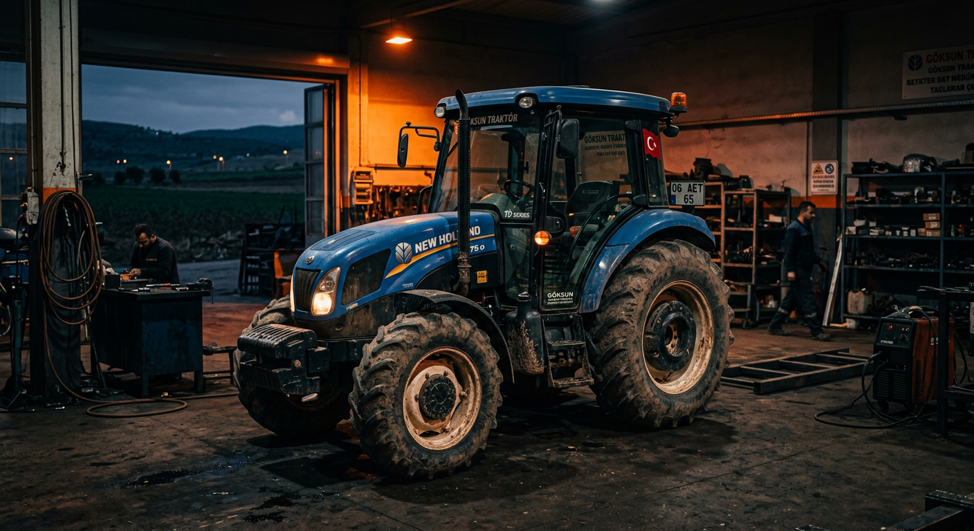 New Holland TD 75 D — 2018 model ikinci el traktör, Kırkağaç / Manisa